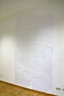 Fragmentierung, 2014, Papier ca. 300cm x 180cm