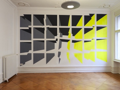 Grauzone Wandmalerei 2016 Acryl/Wand ca 3m x 5 m
